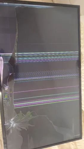Tv LG 43 RETIRADA DE PEÇAS "ESTA FUNCIONANDO TELA QUEBRADA!