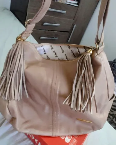 Bolsa de couro pelica