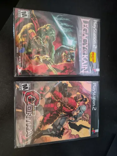 Neo Contra e Legacy of Kain - lacrados PS2