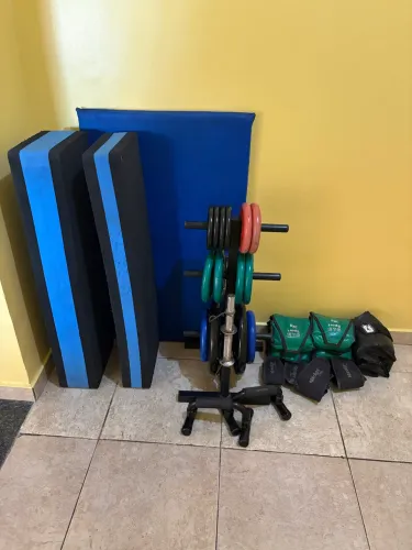 Equipamentos para malhar em casa