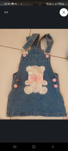 Lote de roupas infantil menina