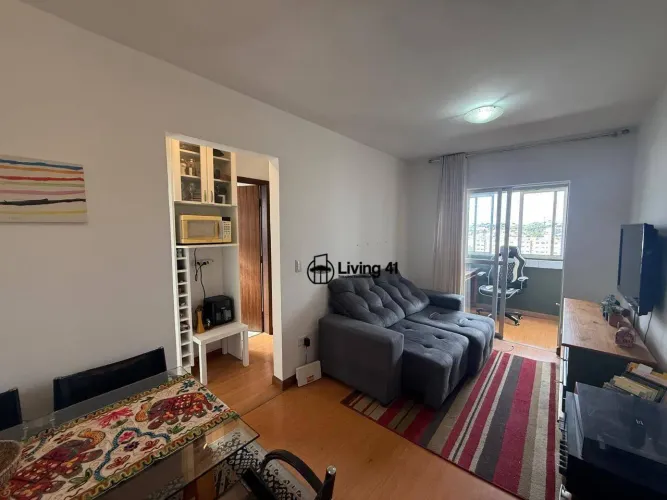 Apartamento de 1 quarto Semi Mobiliado! 35,10m²