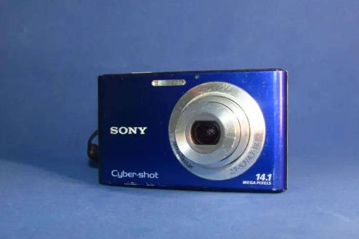 Sony DSC-W330 Azul com acessórios