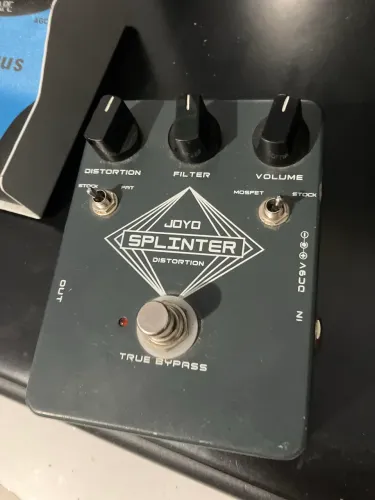Pedal de guitarra Joyo splinter(RAT) distorção