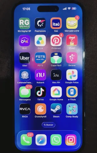 iPhone 15 preto 128gb