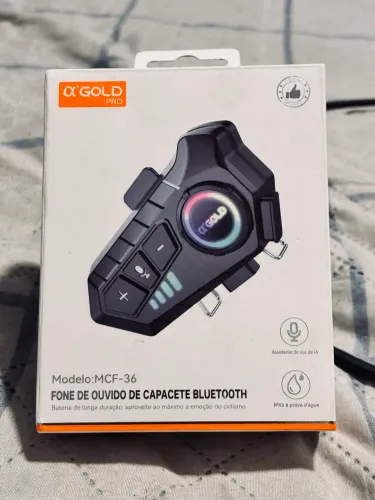 Fone de ouvido pra capacete