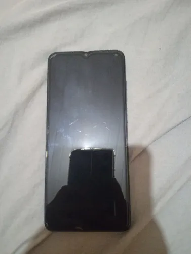  moto E22 com a placa queimada