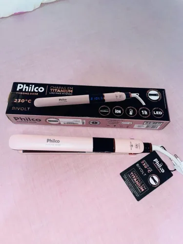CHAPINHA PROFISSIONAL PHILCO CHROME ROSE