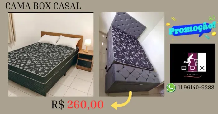 cama box casal (promoção)