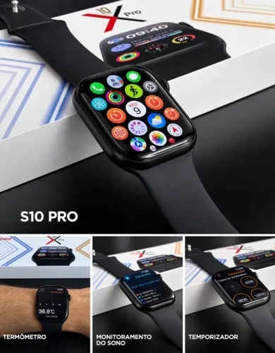 SMARTWATCH S10 e S10 PRO ATUALIZADO TOP DE LINHA