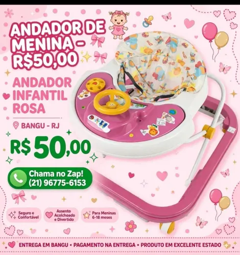 Andador de menina