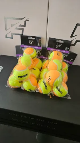 18 Bolas de Beach Tennis FOBEL - Stage 2 - ITF Approved