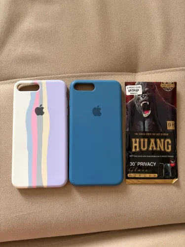 Acessórios (capinhas e película de privacidade) para iPhone 7Plus e 8Plus