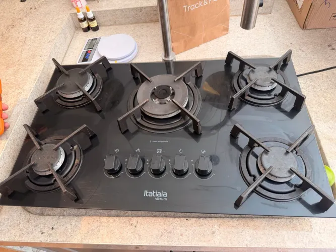 VENDO COOKTOP ITATIAIA VITRUS - 5 BOCAS