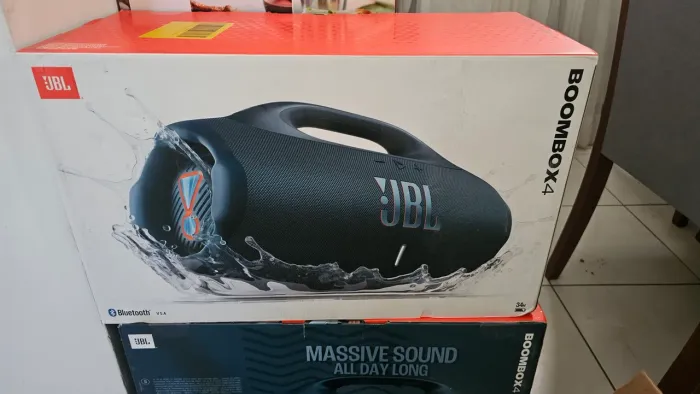 JBL Boombox 4 Preta Lacrada NF e Garantia