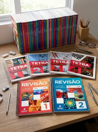 Kit completo pré vestibular Poliedro