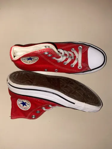tênis converse all star vermelho 34-35