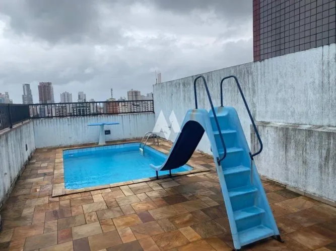 Cobertura duplex com lazer privativo e 4 dormitórios para Locação com vaga fechada e vista