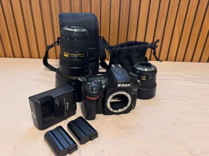 Nikon D610 Full Frame | Apenas 19.885 cliques | Kit com duas lentes Nikon