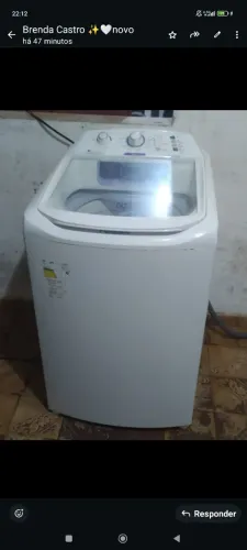 VENDO MÁQUINA DE LAVAR ELETROLUX 10 KILOS