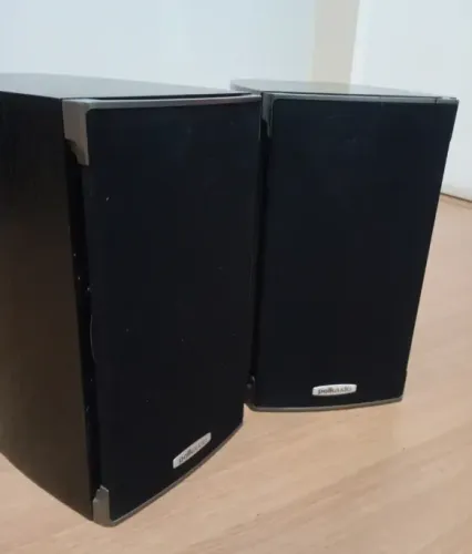 Polk Audio Rti A1 Par De Caixa Bookshelf Raridade De Madeira