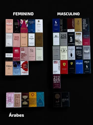 Perfumes inspirados nos importados