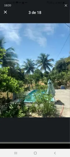 ALUGO SÍTIO EM CABUÇU PERTO DO LARGO DA IDEIA