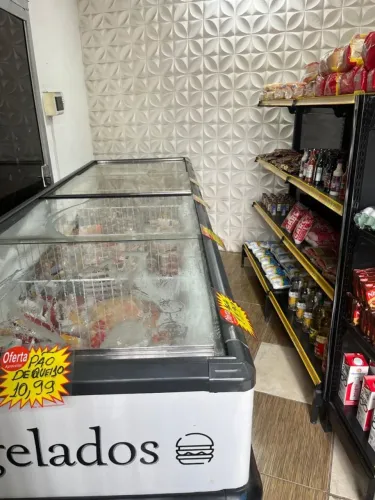 Ilha de congelados de 3 metros