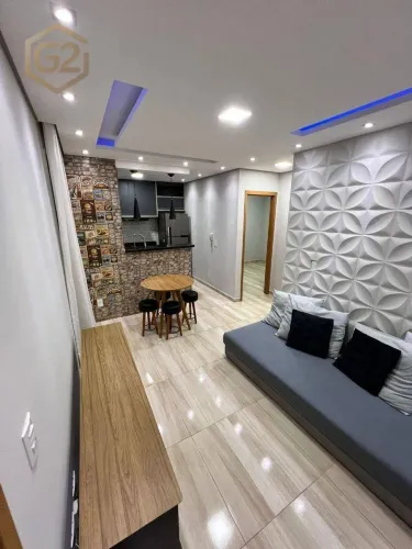 Apartamento com 2 dormitórios para alugar Semimobiliado , 50 m² por R$ 2.500/mês - Jardim