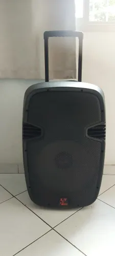 Caixa de som tipo mala Lenoxx