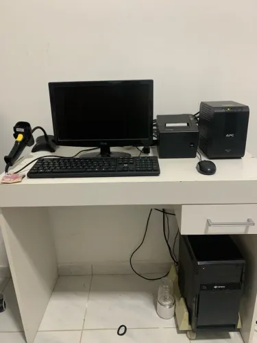 KIT PDV COMPLETO - COMPUTADOR + IMPRESSORA + LEITOR + NOBREAK
