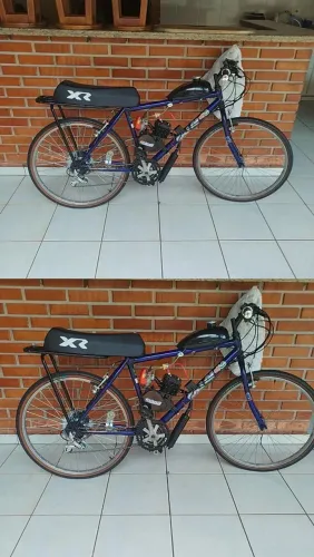 Vendo bike motorisada 80cc novinha e tenho nota fiscal mas informações entre em contato