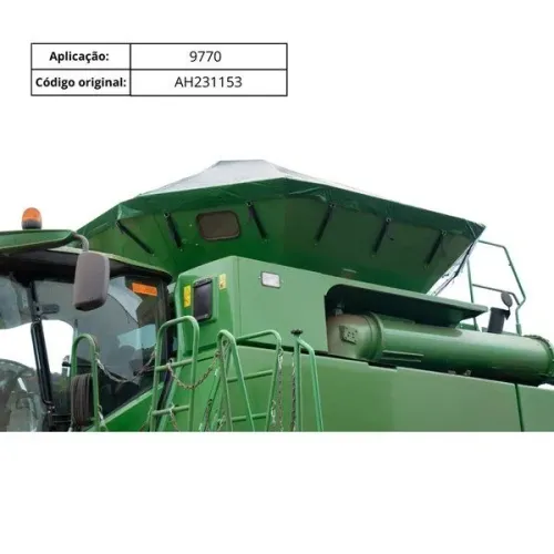Lona de Graneleiro John Deere 9770 Código AH231153