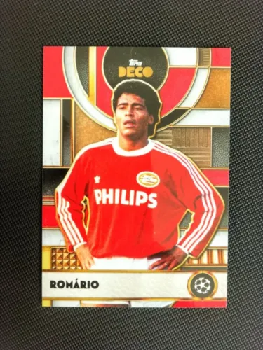 romário carta futebol camisa do psv da holanda card ñ é figurinha legend Cards golden