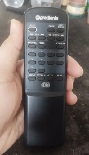 Controle Remoto Gradiente Cd Player 