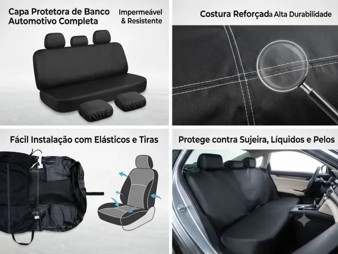 Capa para Banco de Carro ( universal)