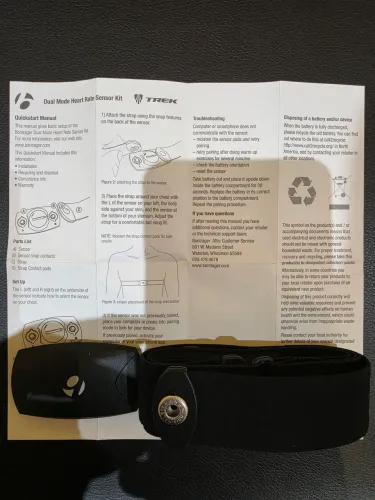 Cinta Cardíaca Bontrager para frequencímetro Softstrap ANT+/BLU