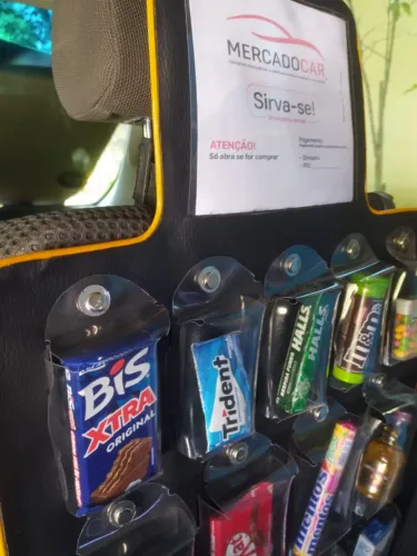 Expositor Lojinha Venda Produtos no Uber, 99 e Lucre Mais