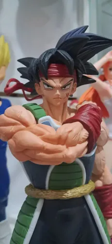 Dragon Ball Bardock 25 cm Figure para Coleção Goku Vegeta Piccolo Freeza