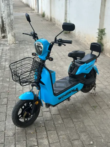 Moto elétrica 500w velc 54, autono 50km. Com nota