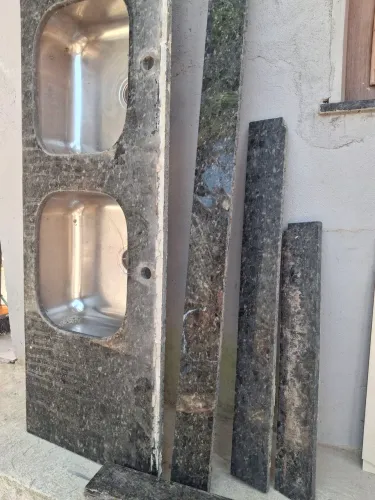 Pia nova granito duas cubas verde ubatuba