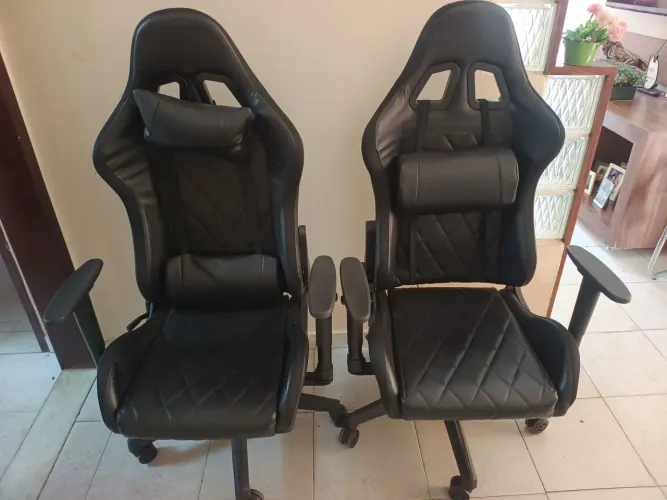 Cadeira Gamer Couro