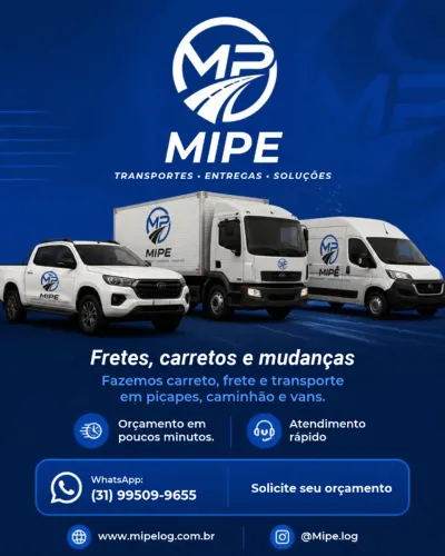Frete, Carreto, Transportes e Mudanças no Geral