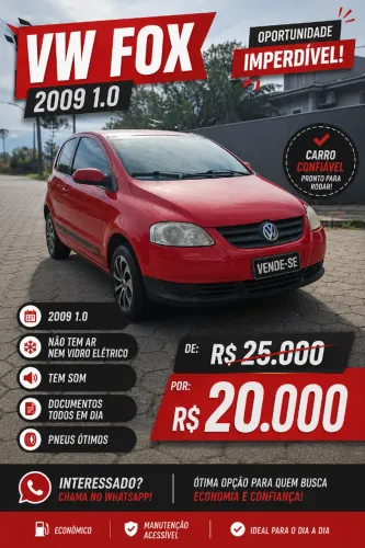 Volkswagen Fox City 1.0mi/ 1.0mi Total Flex 8V 3P 2010