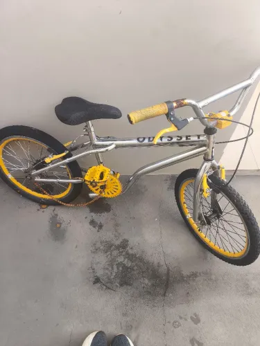 Bike Cross quadro cromado