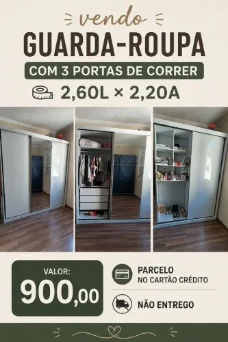 Guarda roupa de casal