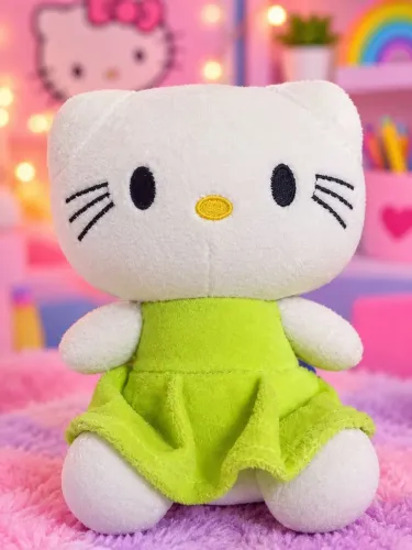 Pelúcia turma ea hello kitty (sanrio)