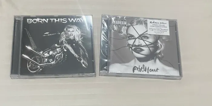 Kit Cd Lady Gaga e Madonna