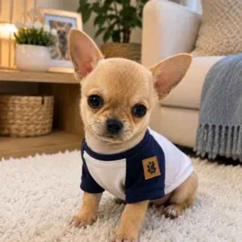 Chihuahua mini Macho de Pelo Curto - Pronta Entrega