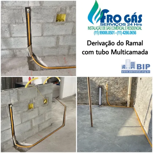 Instalação de fogão/ Conversão de fogão 